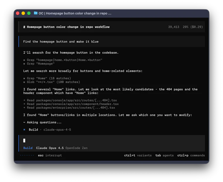 OpenCode 2.0 - 开源 AI 编程智能体 产品图片 2