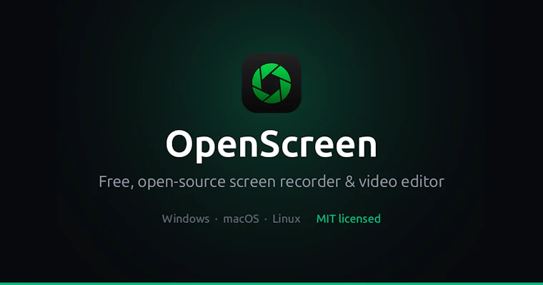 OpenScreen 2 - 录制演示，交由 AI 智能体自动剪辑 产品图片 5