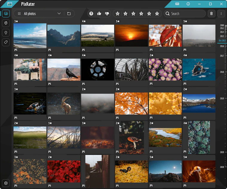 PixRater - 高效批量筛选与评分照片 产品图片 2