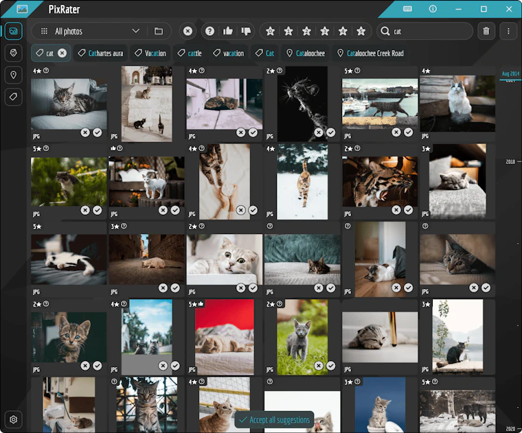 PixRater - 高效批量筛选与评分照片 产品图片 3