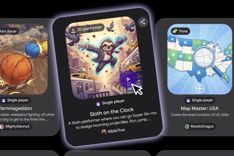 Playground by Google Labs - 使用谷歌AI创作、游玩并分享你的专属游戏 产品图片 3