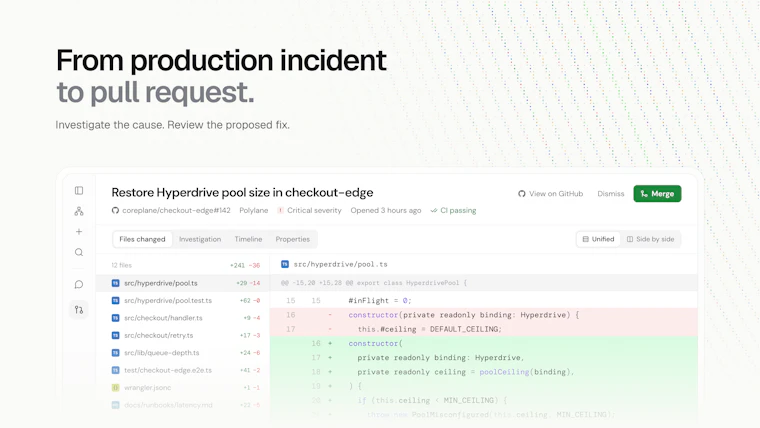 Polylane for Cloudflare - 专为你的 Cloudflare 应用打造的 AI 值班工程师 产品图片 4