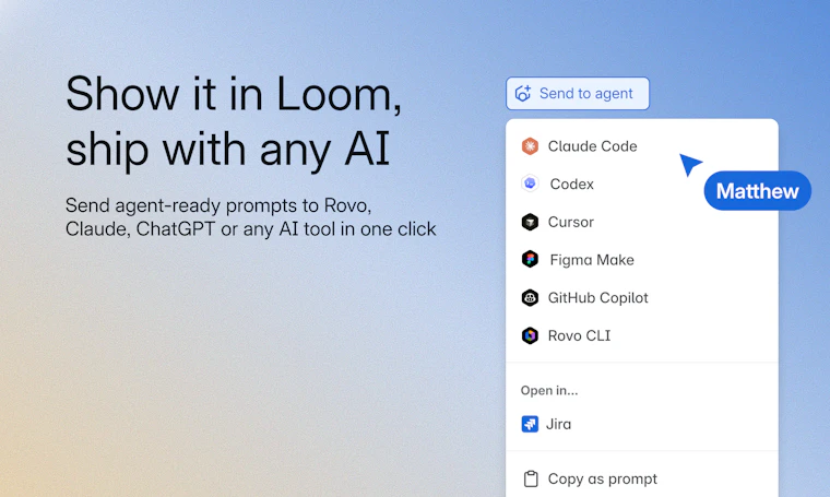 Record for agents - 现已登陆全新Mac桌面版Loom应用 产品图片 4