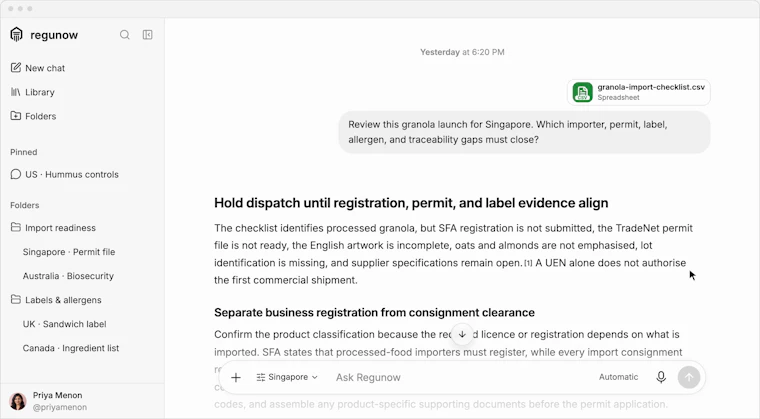 Regunow - 将监管研究转化为可落地的合规审计 产品图片 8