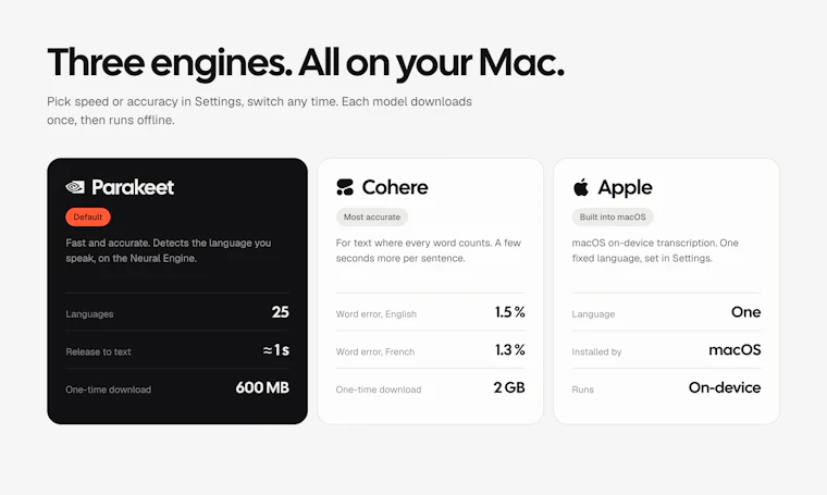 SpeechFast - Mac 专属本地语音输入工具 产品图片 7