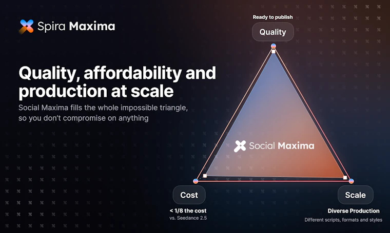 Spira Maxima - 将脚本一键转化为爆款社交媒体视频的视频模型 产品图片 5