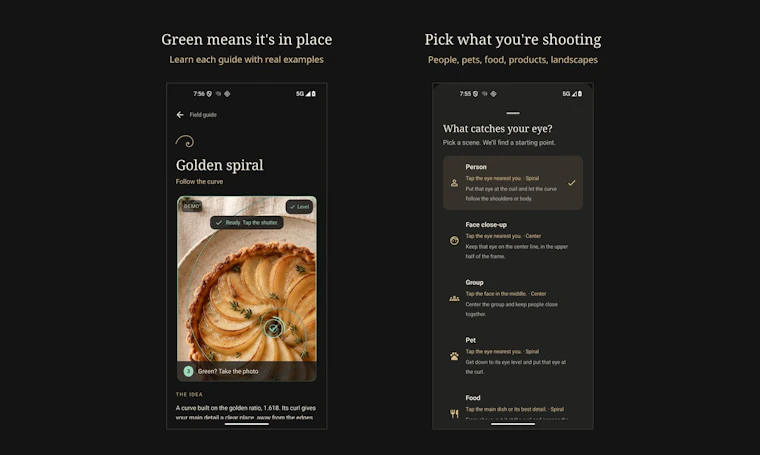 Spiralens - 指引你手机构图位置的黄金比例相机 产品图片 2