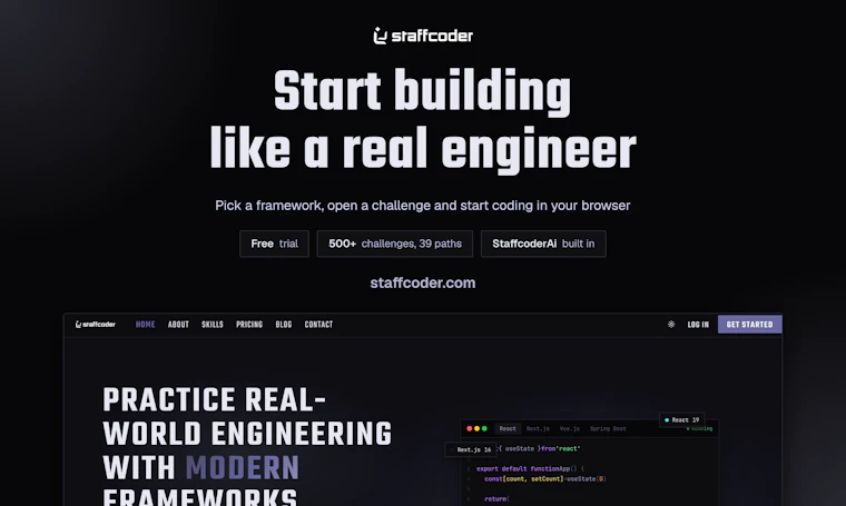 Staffcoder - 像资深工程师一样实战开发 产品图片 4