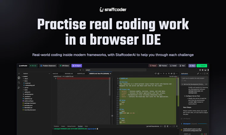 Staffcoder - 像资深工程师一样实战开发 产品图片 5