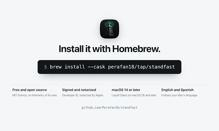 Standfast - 轻松掌握 Mac 托管 GitHub Actions 运行器的任务状态 产品图片 5