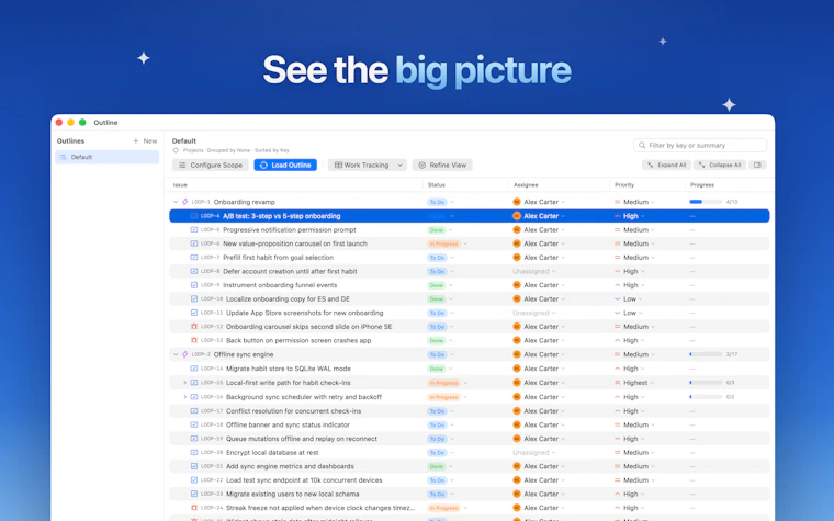 Starlie - 专为 Mac 打造的高速原生 Jira 客户端 产品图片 3