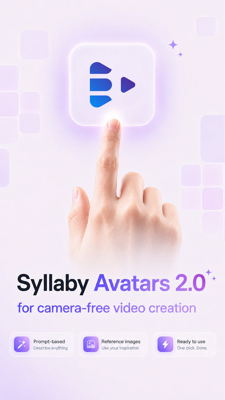 Syllaby AI Avatar 2.0 - 秒速生成你的专属AI数字人 产品图片 6