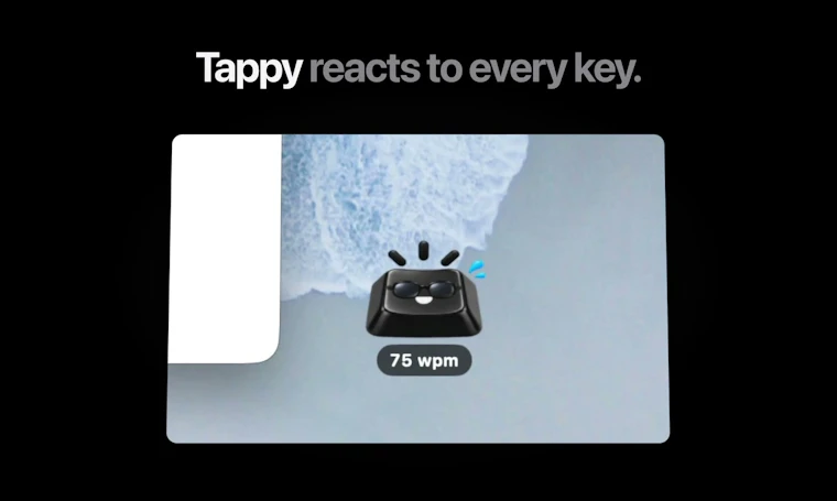 TapNoise - 一只随你每一次按键而互动的迷你桌面萌宠 产品图片 5