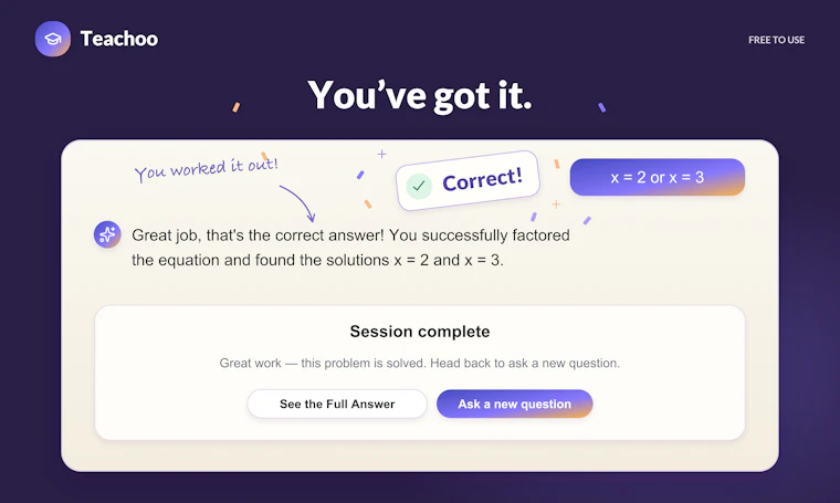Teachoo - AI赋能，助你掌握任何知识。 产品图片 4