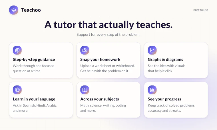 Teachoo - AI赋能，助你掌握任何知识。 产品图片 5