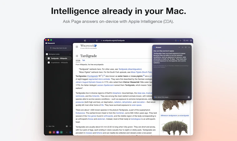 Thravik - 自带记忆力的 Mac 原生浏览器 产品图片 6