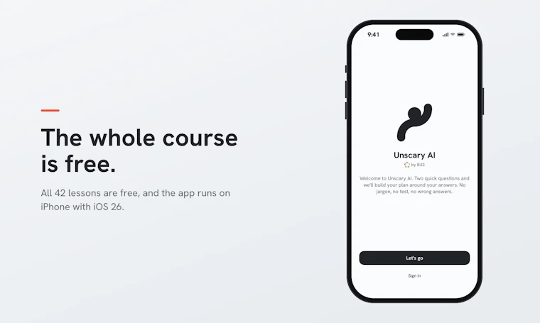 Unscary AI - 短小精悍的课程，助你告别AI焦虑。 产品图片 5