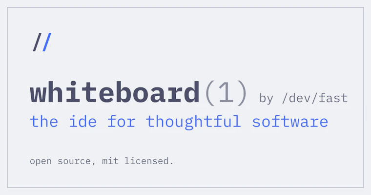 Whiteboard - 专为深度软件设计打造的开源IDE 产品图片 5