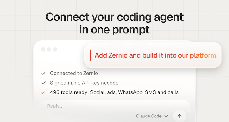 Zernio - 面向产品与智能体的营销基础设施 产品图片 2